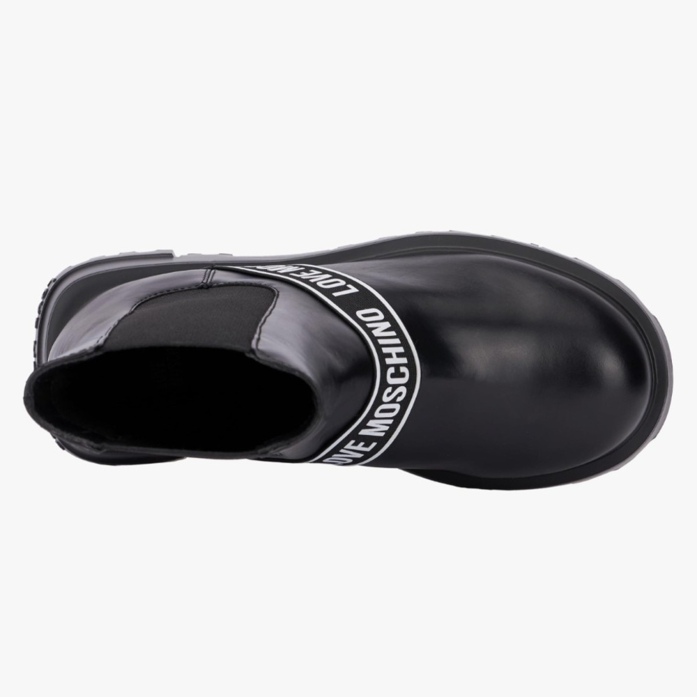 Love Moschino Women's Black All Weather Boots US 9 EU 39 - Picture 2 of 4